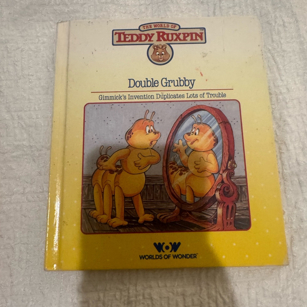 Lot of 3 Vintage Teddy Ruxpin Books 1985 World of Wonder